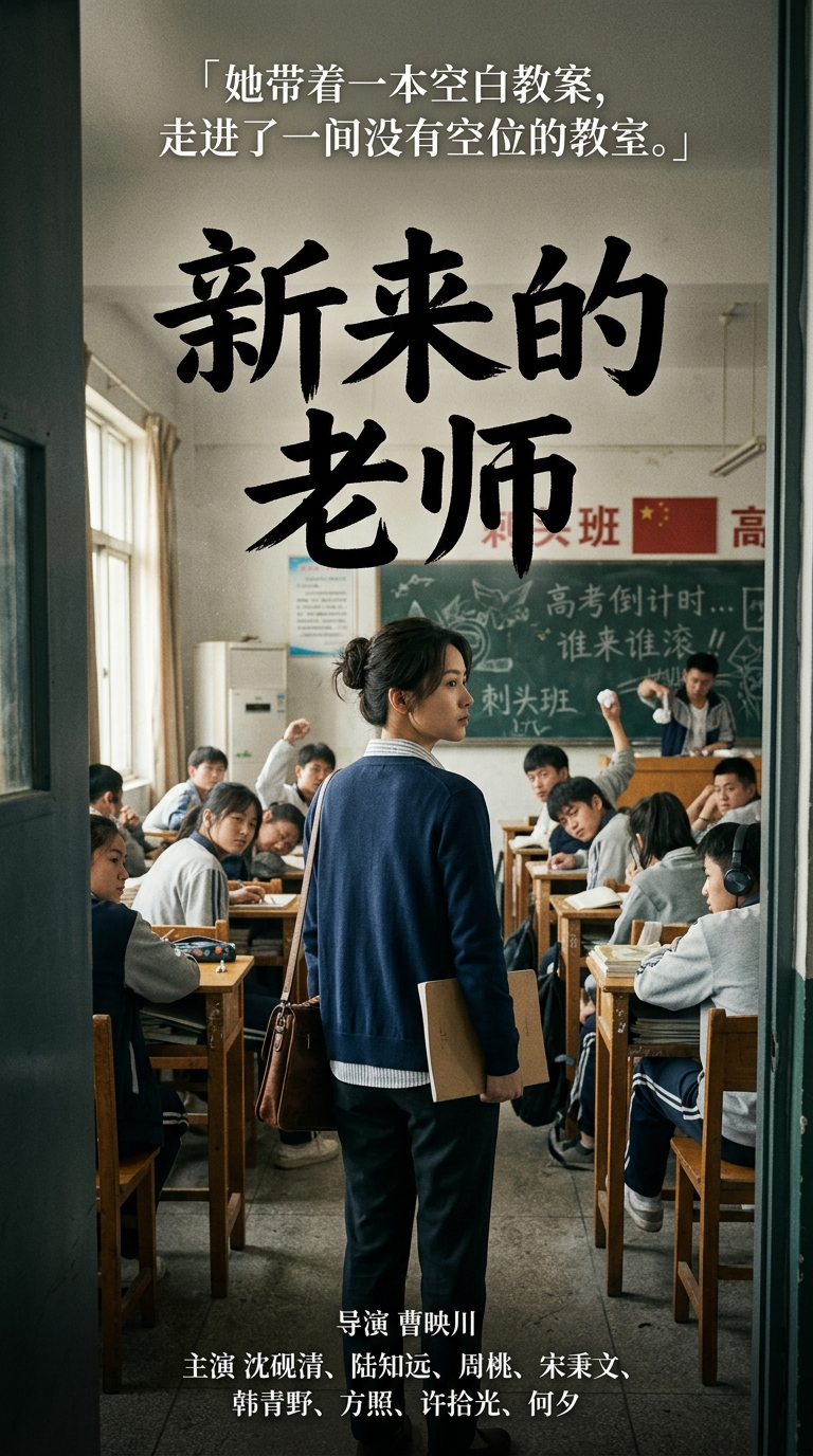 《新来的老师》海报